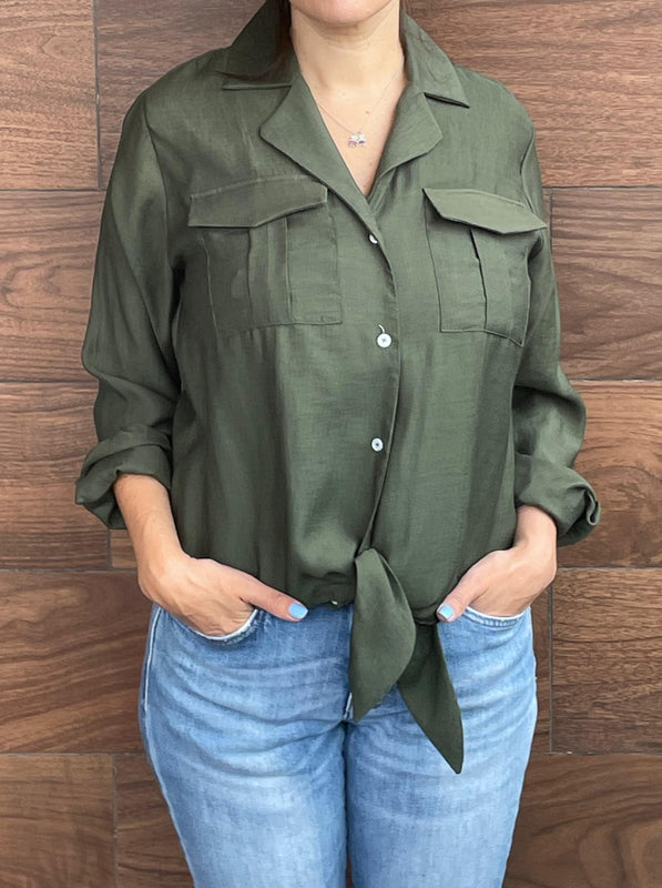 Blusa Rayon Verde