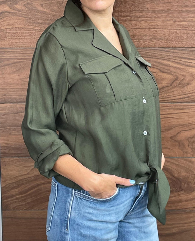 Blusa Rayon Verde