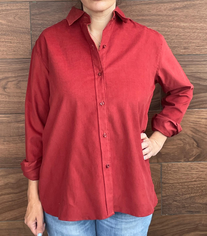 Blusa Panilla  Ladrillo